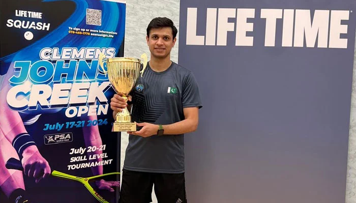 Pakistan's Asim Khan wins Jones Creek Open Squash Championship