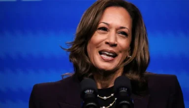 Kamala Harris attacks Project 2025 at American Federation of Teachers