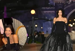 Kylie Jenner Receives Cake Celebrating Her Disney-Inspired Paris Fashion Week Walk