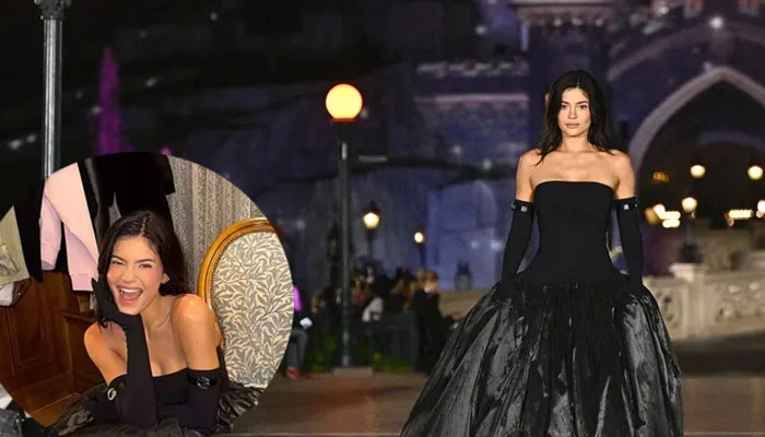 Kylie Jenner Receives Cake Celebrating Her Disney-Inspired Paris Fashion Week Walk