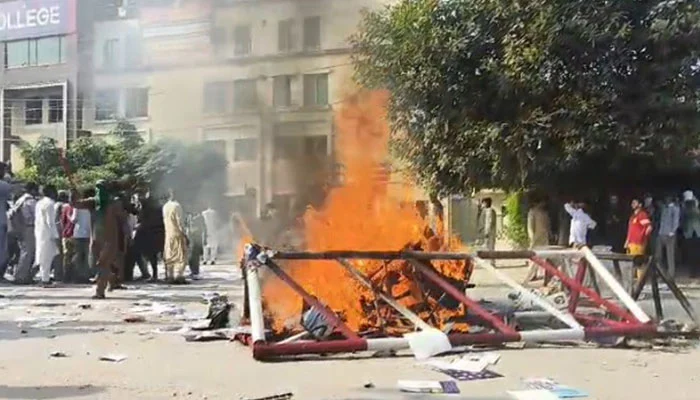 Lahore Rape Case: Over 200 Arrested in Rawalpindi as Protests Turn Violent