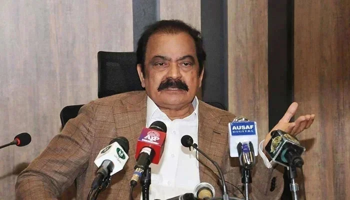 PTI Obstructs Justice Mansoor’s Path to Chief Justice Role: Claims Rana Sanaullah