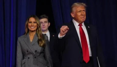 Donald Trump Expresses Gratitude for Family, Including Wife Melania