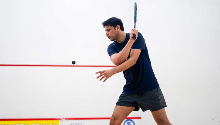 Pakistan’s Asim Khan Starts Strong at London Open Squash Tournament